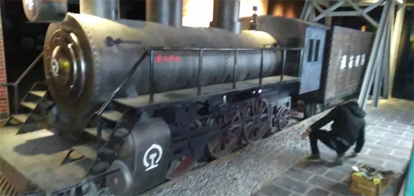 钦州蒸汽火车模型